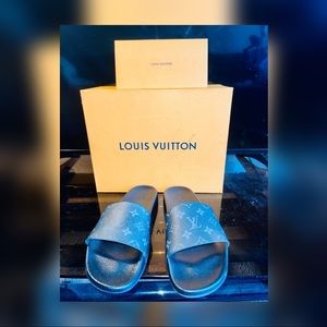 Mens Louie Vuitton Waterfront Mules
